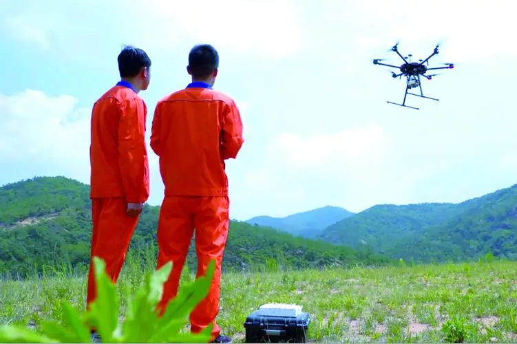 华南热作学院无人机倾斜摄影巡检拍摄